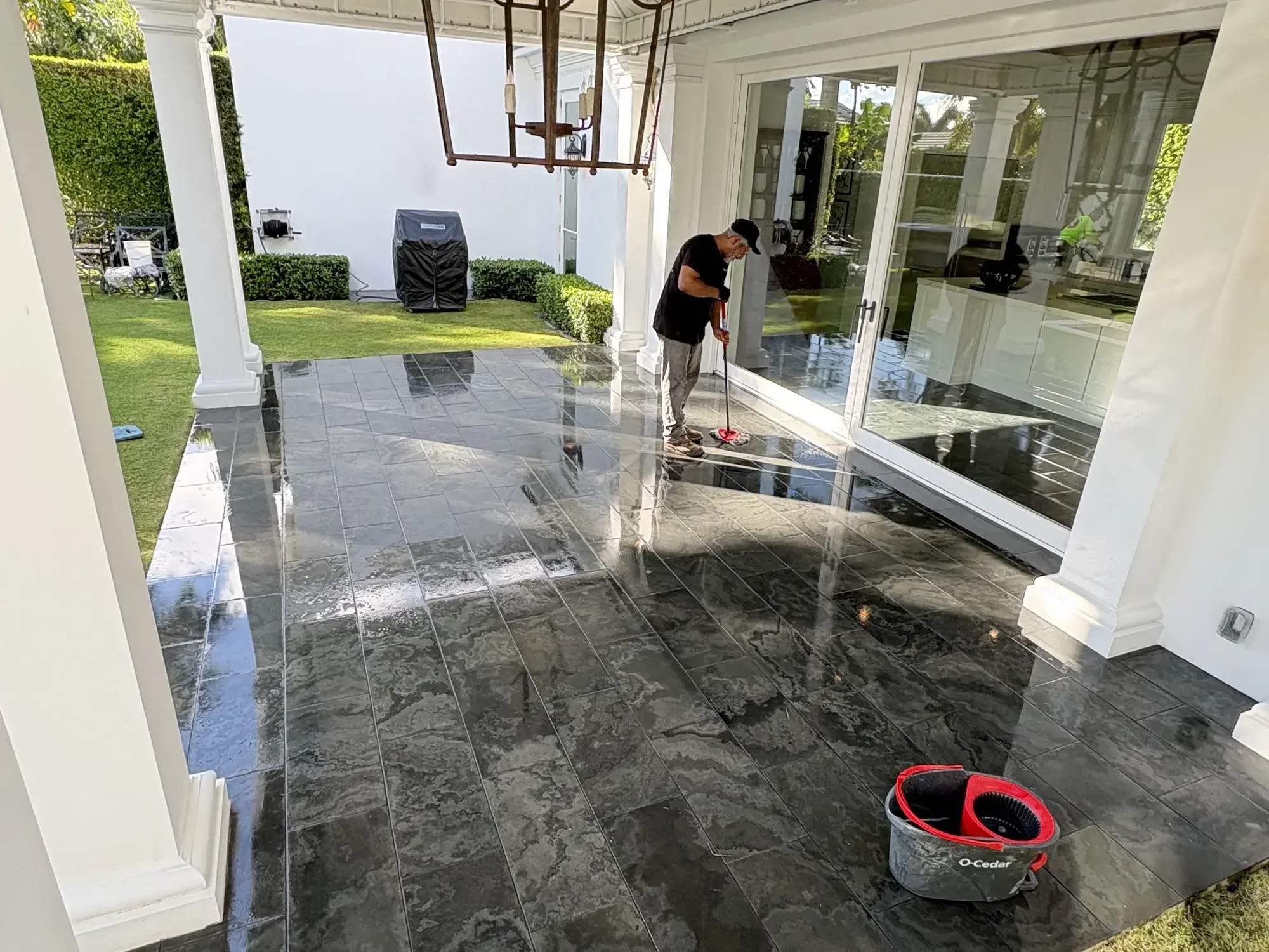 After 1 - Palm Beach Interior & Exterior Stone Restoration