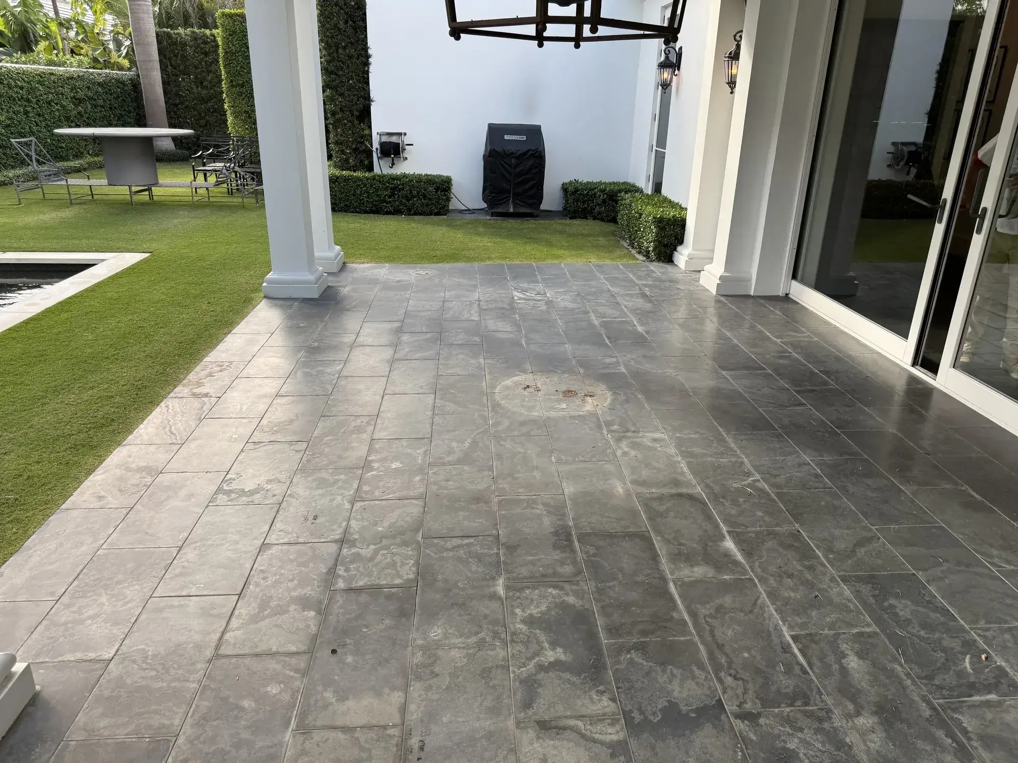 Before 1 - Palm Beach Interior & Exterior Stone Restoration