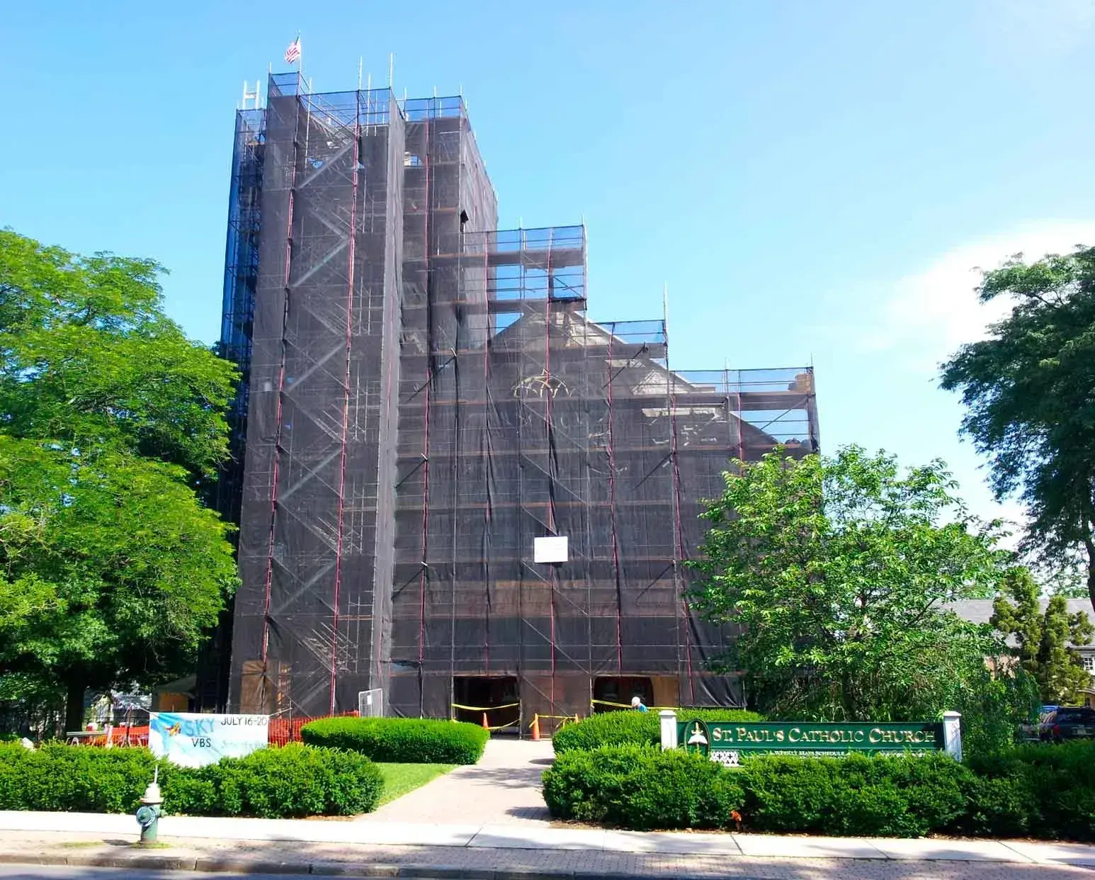 Building restoration preserving architectural heritage - Historic church restoration by Anthony Pennacchi & Sons